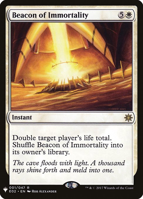 Beacon of Immortality (Mystery Booster) Near Mint