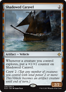 Shadowed Caravel (Ixalan) Medium Play