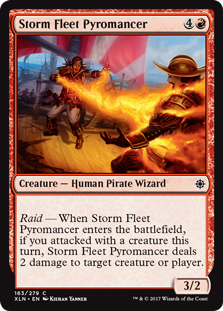 Storm Fleet Pyromancer (Ixalan) Medium Play