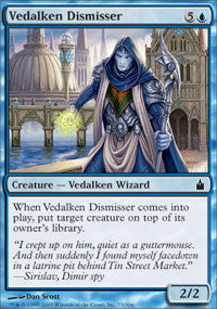 Vedalken Dismisser (Ravnica) Light Play Foil