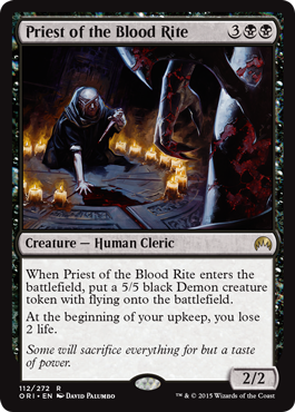Priest of the Blood Rite (Magic Origins) Near Mint