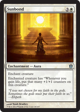 Sunbond (Born of the Gods) Near Mint Foil