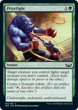 Prizefight (Streets of New Capenna) Near Mint Foil