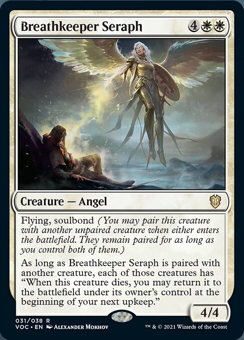 Breathkeeper Seraph (Commander 2021 Crimson Vow) Near Mint