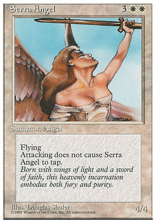 Serra Angel (4th Edition) Medium Play