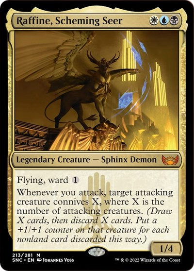 Raffine, Scheming Seer (Streets of New Capenna) Near Mint