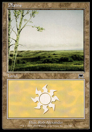 Plains (331) (Onslaught) Medium Play