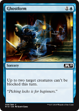 Ghostform (Magic 2019 Core Set) Near Mint