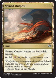 Nomad Outpost (Khans of Tarkir) Medium Play