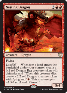Nesting Dragon (Commander 2018) Near Mint
