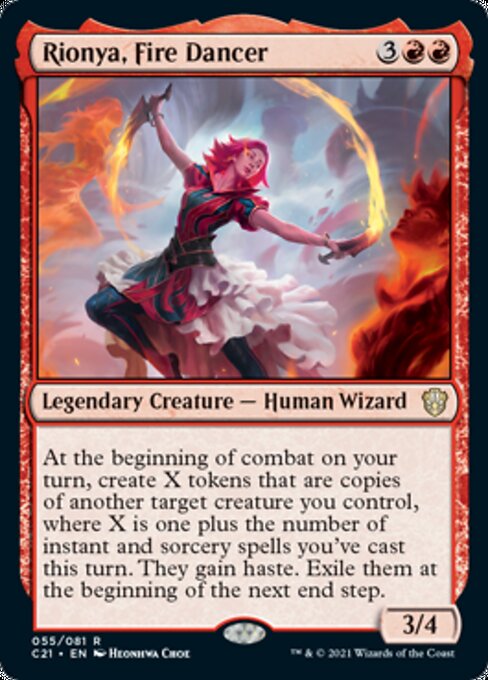 Rionya, Fire Dancer (Commander 2021 Strixhaven) Near Mint
