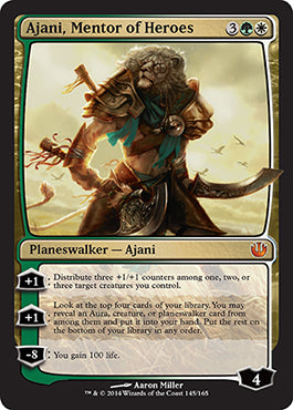 Ajani, Mentor of Heroes (Journey into Nyx) Light Play