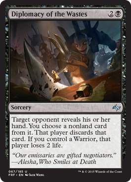 Diplomacy of the Wastes (Fate Reforged) Near Mint
