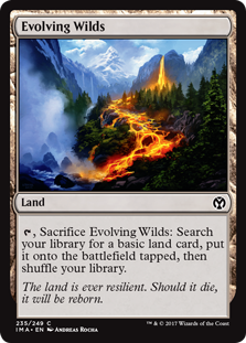 Evolving Wilds (Iconic Masters) Light Play