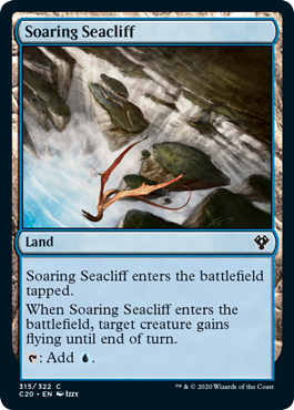 Soaring Seacliff (Commander 2020 Ikoria) Near Mint