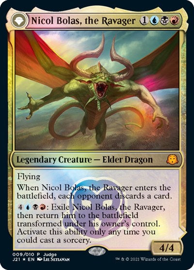 Nicol Bolas, the Ravager (Promos: Judge) Near Mint Foil