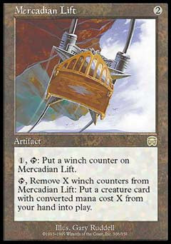 Mercadian Lift (Mercadian Masques) Medium Play