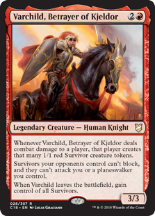 Varchild, Betrayer of Kjeldor (Commander 2018) Medium Play