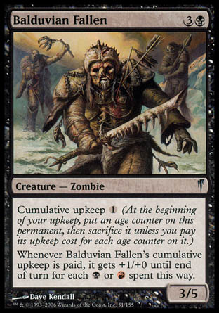 Balduvian Fallen (Coldsnap) Light Play