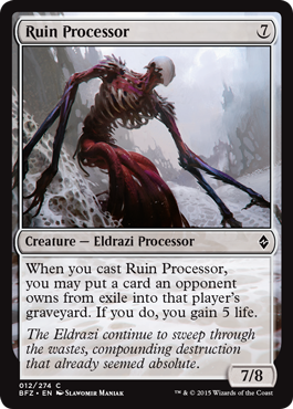 Ruin Processor (Battle for Zendikar) Near Mint Foil