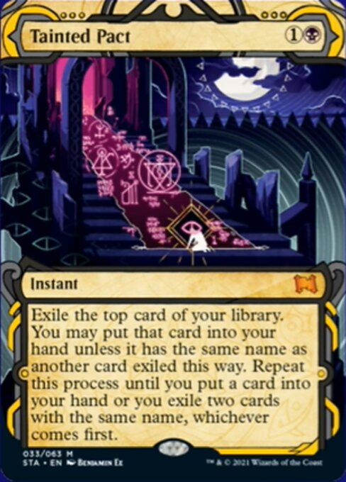 Tainted Pact (Foil Etched) (Strixhaven Mystical Archive) Near Mint Foil