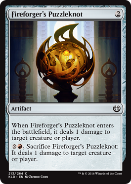 Fireforger's Puzzleknot (Kaladesh) Medium Play