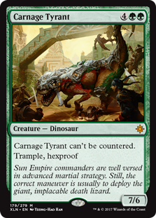 Carnage Tyrant (Ixalan) Near Mint