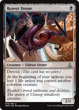 Reaver Drone (Oath of the Gatewatch) Medium Play