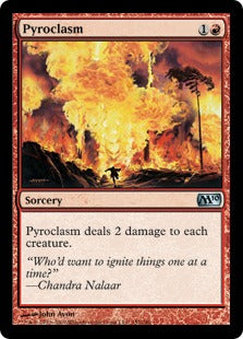 Pyroclasm (Magic 2010 Core Set) Light Play