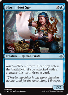 Storm Fleet Spy (Ixalan) Medium Play