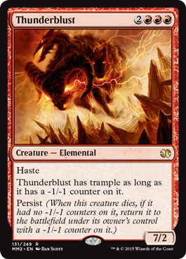 Thunderblust (Modern Masters 2015) Medium Play