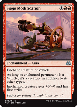 Siege Modification (Aether Revolt) Light Play