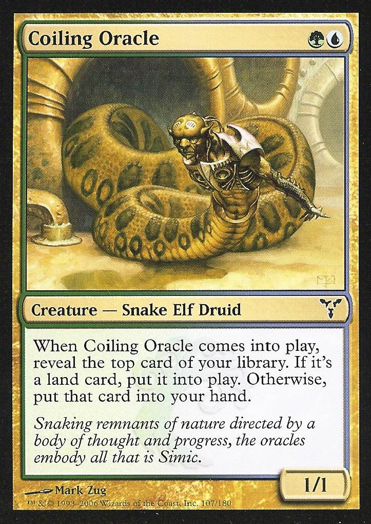 Coiling Oracle (Dissension) Light Play
