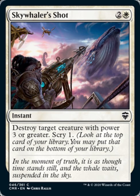 Skywhaler's Shot (Commander Legends) Near Mint Foil