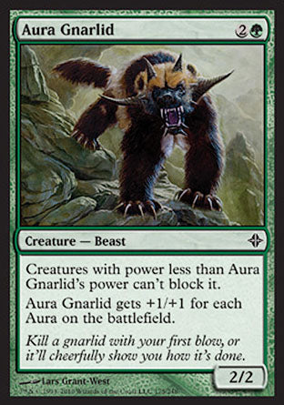 Aura Gnarlid (Rise of the Eldrazi) Medium Play