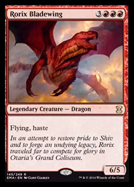 Rorix Bladewing (Eternal Masters) Medium Play