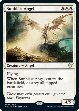 Sunblast Angel (Commander 2020 Ikoria) Near Mint