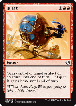 Hijack (Kaladesh) Near Mint