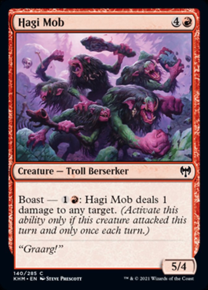 Hagi Mob (Kaldheim) Light Play