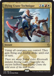 Flying Crane Technique (Khans of Tarkir) Near Mint