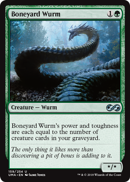 Boneyard Wurm (Ultimate Masters) Near Mint