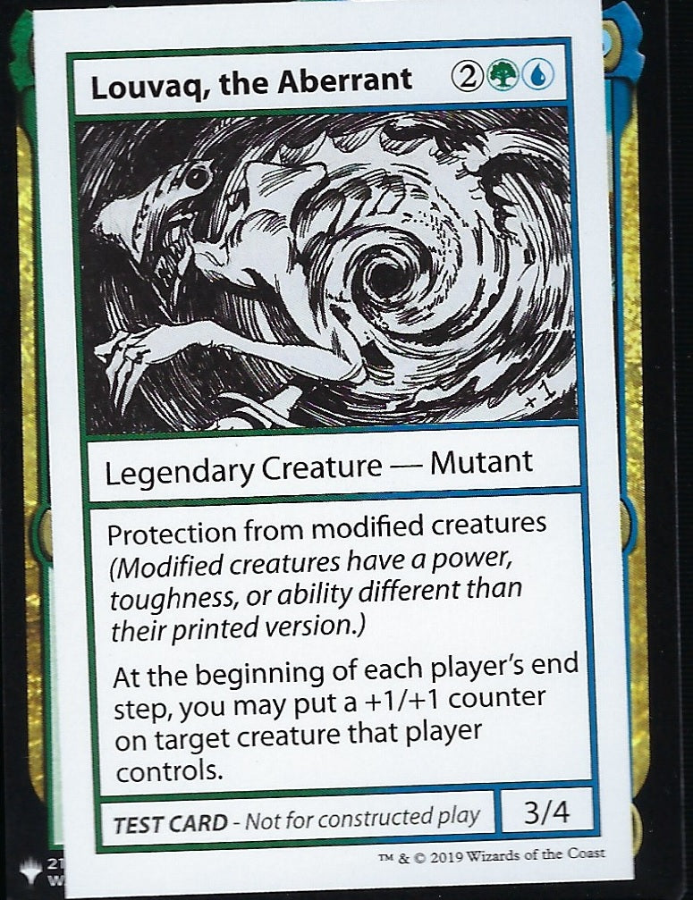 Louvaq, the Aberrant (Mystery Booster Test Print) Near Mint