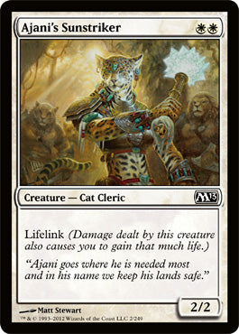 Ajani's Sunstriker (Magic 2013 Core Set) Light Play