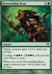 Resounding Roar (Shards of Alara) Medium Play
