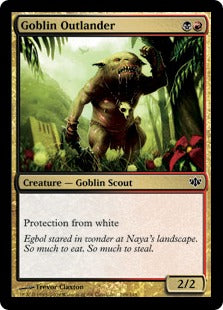 Goblin Outlander (Conflux) Medium Play Foil
