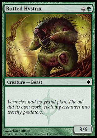 Rotted Hystrix (New Phyrexia) Near Mint