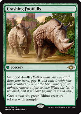 Crashing Footfalls (Modern Horizons) Near Mint