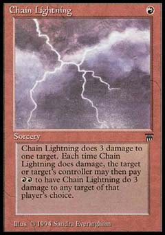 Chain Lightning (Legends) Near Mint