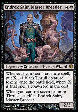 Endrek Sahr, Master Breeder (Commander 2013 Edition) Near Mint