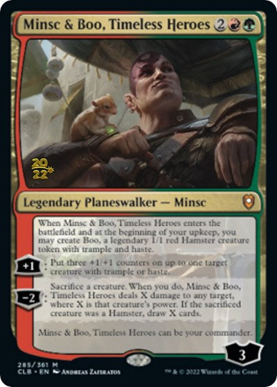 Minsc & Boo, Timeless Heroes (Promos: Prerelease Cards) Near Mint Foil